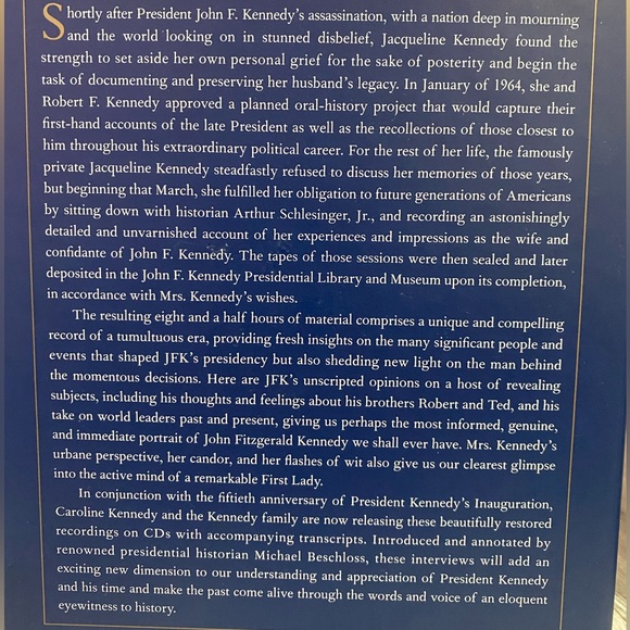 Jacqueline Kennedy book/cd set - Picture 3 of 6